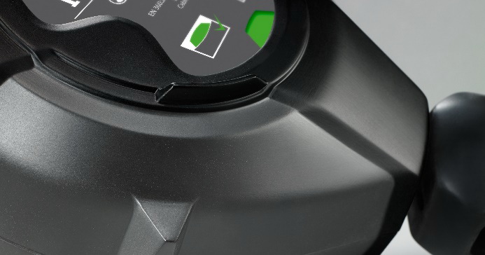 Fallindikator am Ger&auml;tegeh&auml;use l&auml;sst eine eindeutige Aussage zum Zustande der Bremse zu (Foto &copy; SKYLOTEC GmbH)